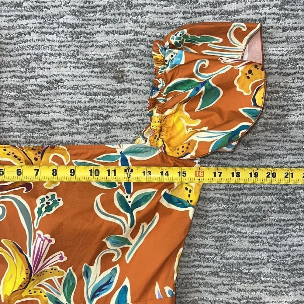 NWT La Double J Scarlett Dress Lily in Popeline Cotton Small - Picture 10 of 16